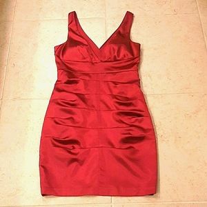 Arden B Viva Magenta Dress